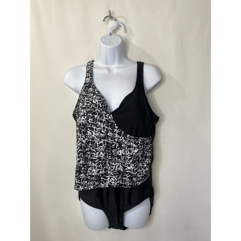 Vintage NWT Jaclyn Smith Swim Wear One Piece Bathing Suit Size 18 Padded Bra